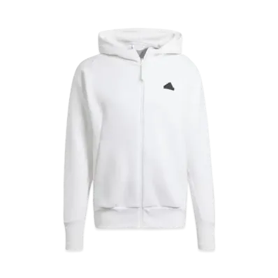adidas Z.N.E. Premium Full Zip Hooded Track Jacket "White"