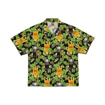 HUMAN MADE x KAWS Kaws Made Aloha Shirt "Black" XX27SH005