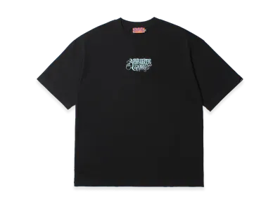 APHRODITEGANG Classic Logo Embroidery S/S Tee "Black/Blue"