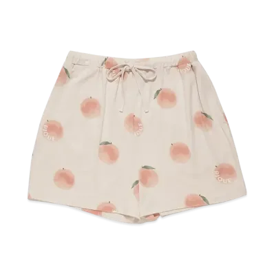 GELATO PIQUE Cool Touch Sensation Fruit Pattern Shorts "Pink"