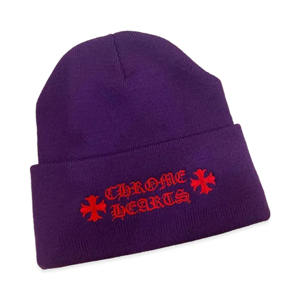 Chrome Hearts Watch Cap CH Plus "Purple"