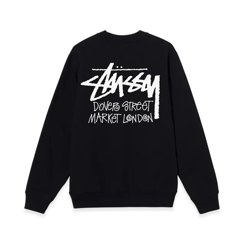 Stussy Stock DSM London Crew 2021 "Black"