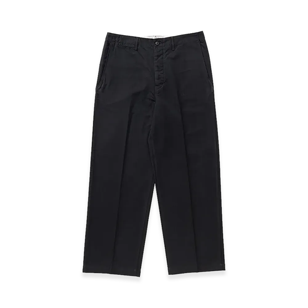 visvim EX Wide Chino Pants "Black"