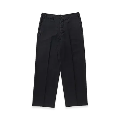 visvim EX Wide Chino Pants "Black"