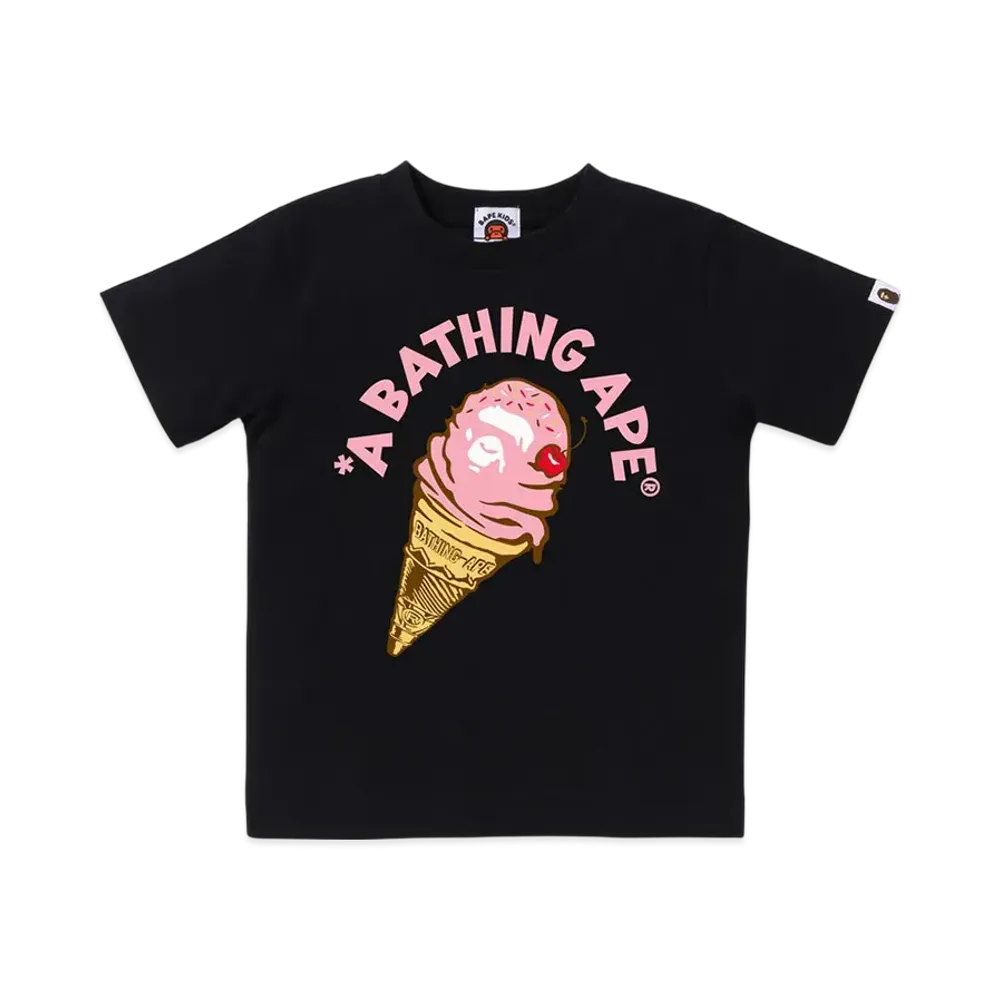 A BATHING APE Ice Cream Tee "Black"