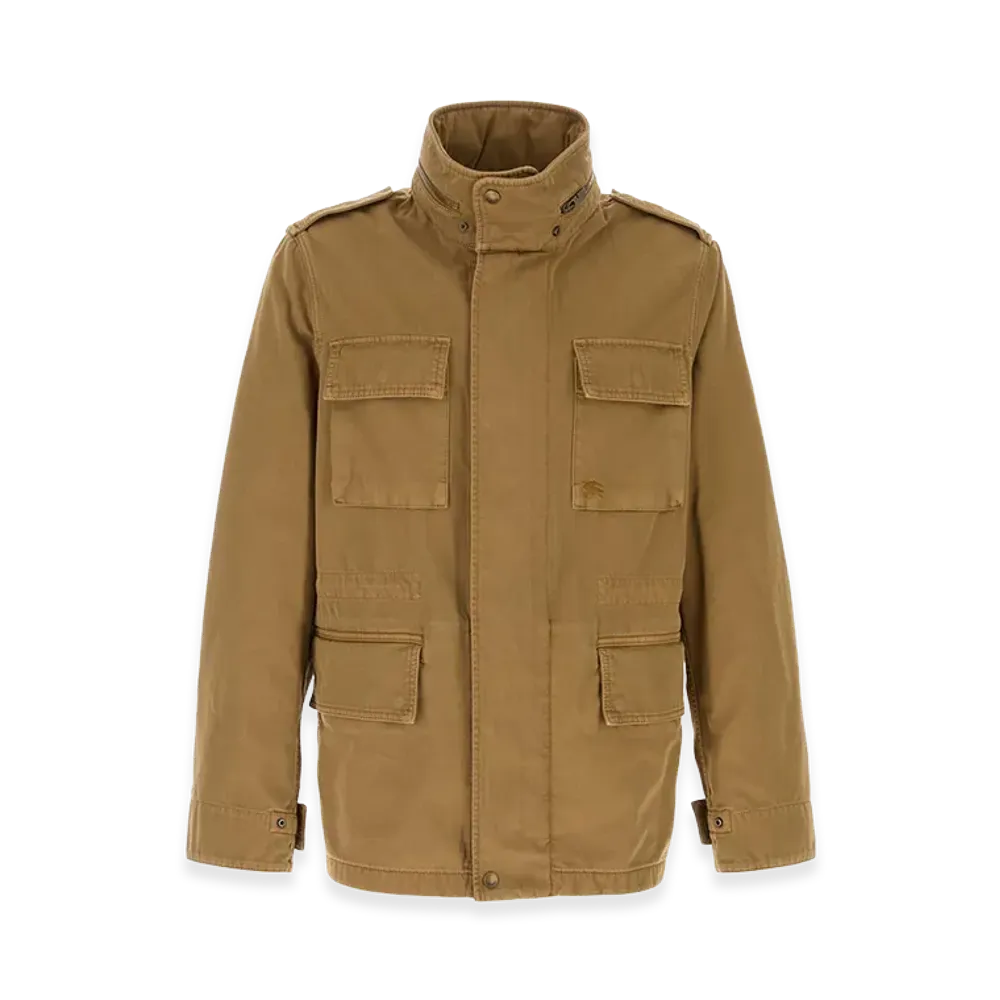 Burberry Cotton Jacket "Camel"