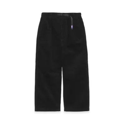 The North Face Purple Label Corduroy Wide Straight Field Pants "Black"