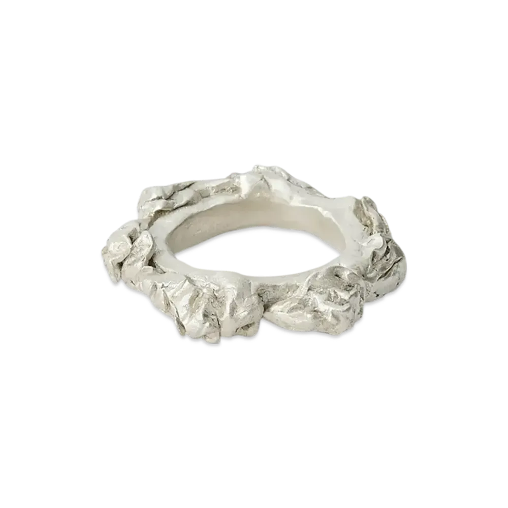 OUR LEGACY Women's Oyster Ring Petite "Silver"