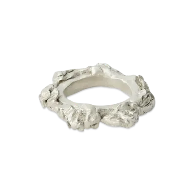 OUR LEGACY Women's Oyster Ring Petite "Silver"