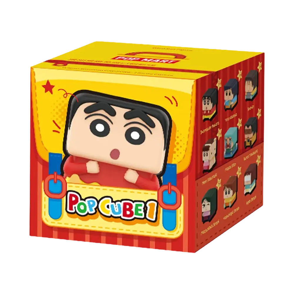 POP MART Crayon Shinchan POP CUBE-1 Series Figures [Piece]