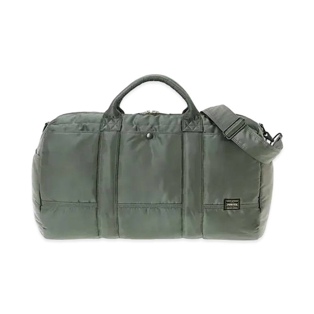 PORTER / TANKER Drum Bag (L) "Sage Green"