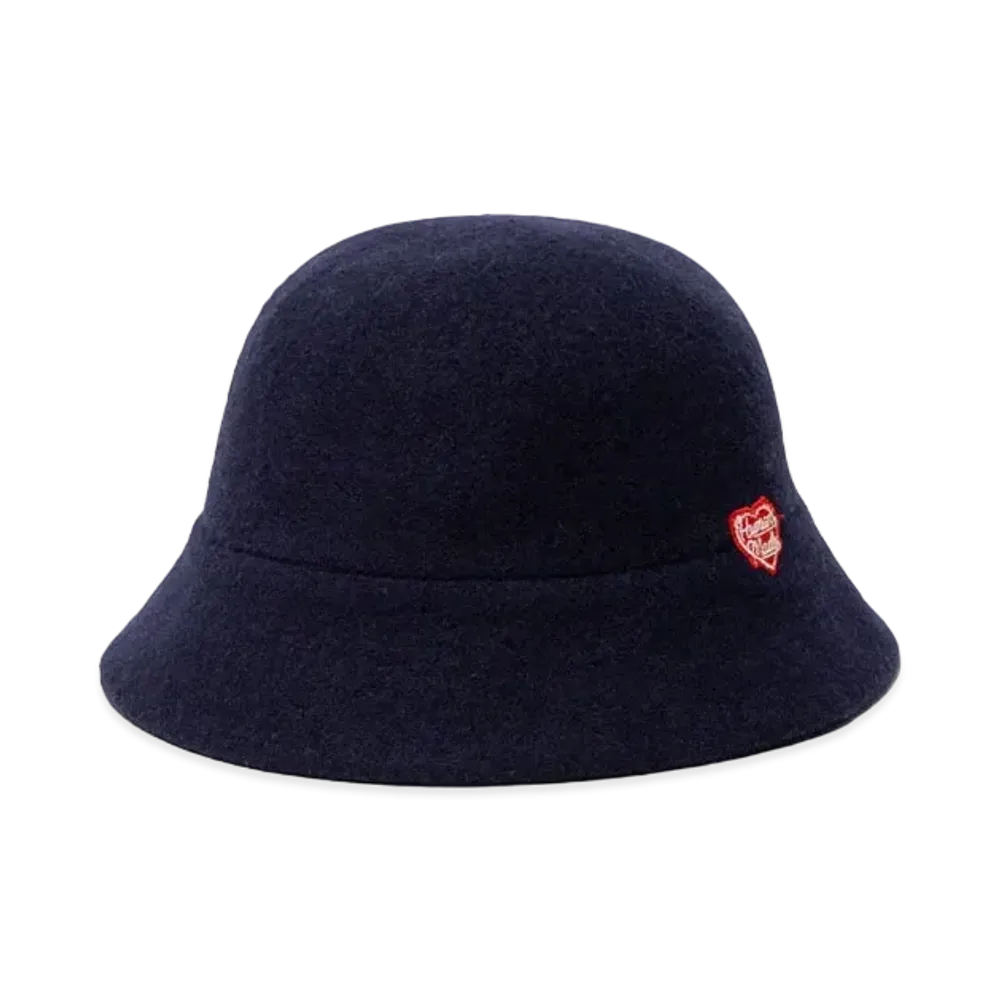 HUMAN MADE Knit Bucket Hat "Navy"