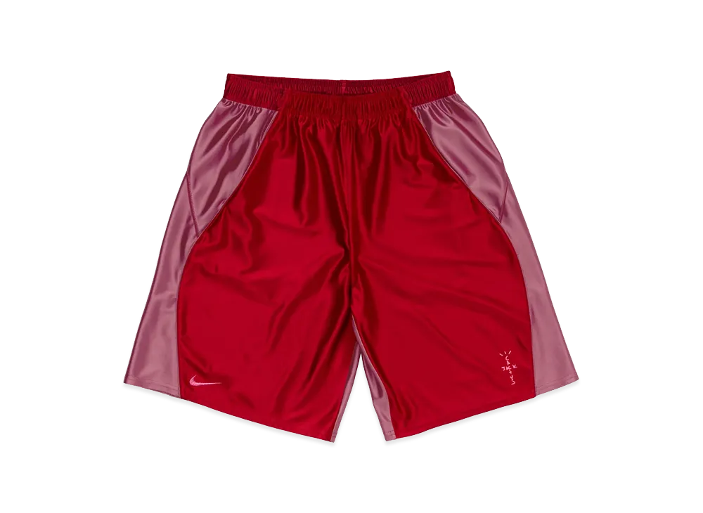 Travis Scott Cactus Jack x Nike Basketball Shorts "Red"