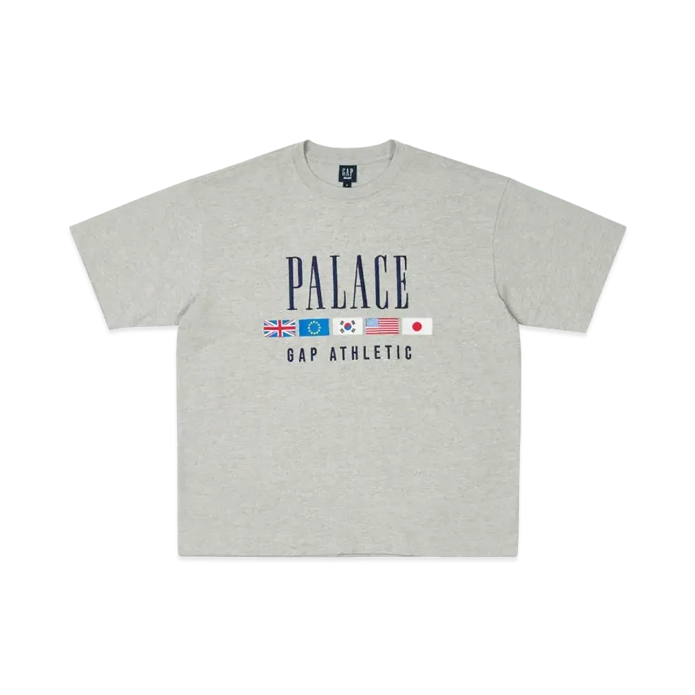 PALACE x Gap Heavy Jersey T-shirt "Grey"