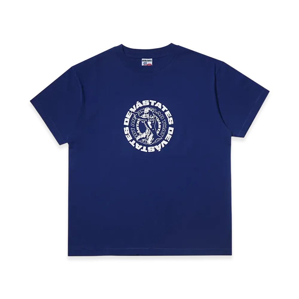 Deva States Gfx Retro T-Shirt "Blue"