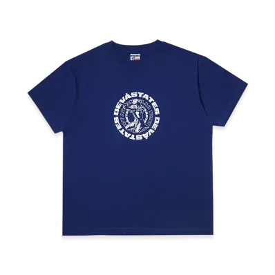 Deva States Gfx Retro T-Shirt "Blue"