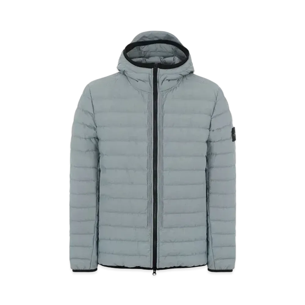 Stone Island 42725 O-COTTON/R-NYLON TELA "Pearl Grey"