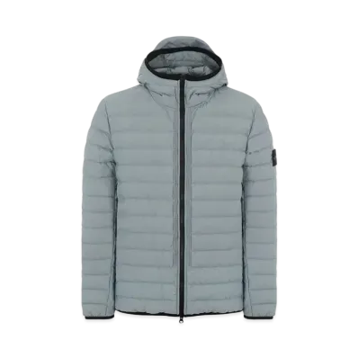 Stone Island 42725 O-COTTON/R-NYLON TELA "Pearl Grey"