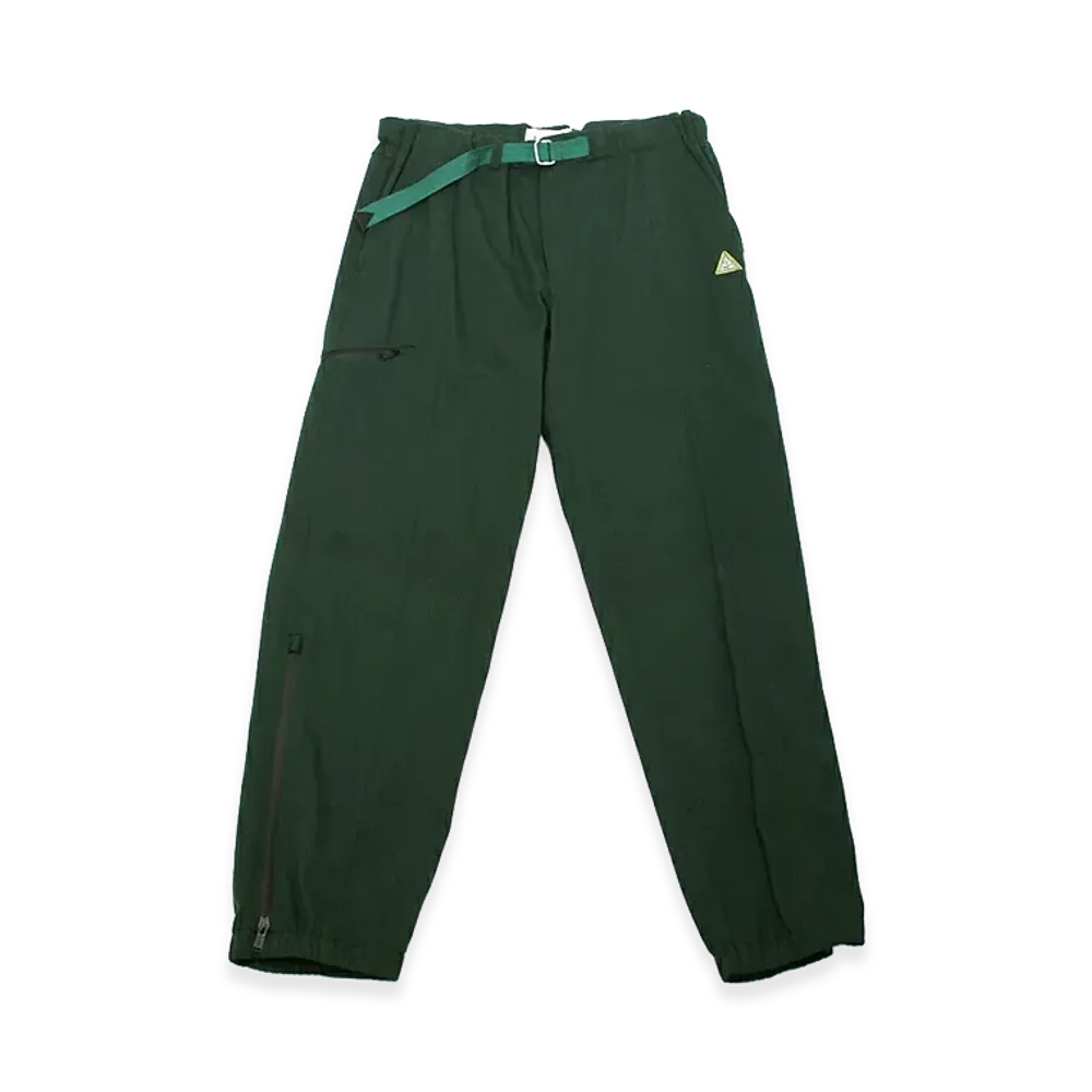 LANVIN Side Zip Jogger Pants "Pine Green"