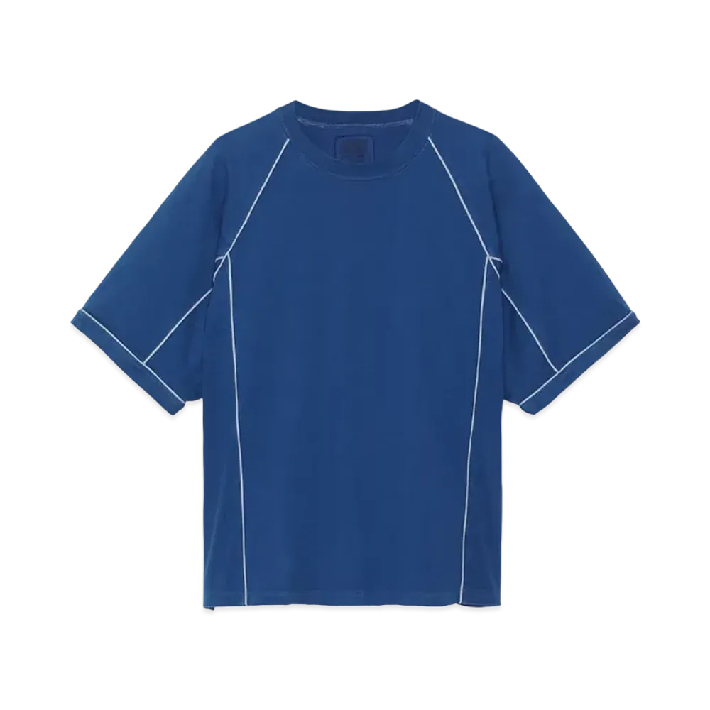 Cav Empt (C.E) Overdye Piping Heavy T "Navy"