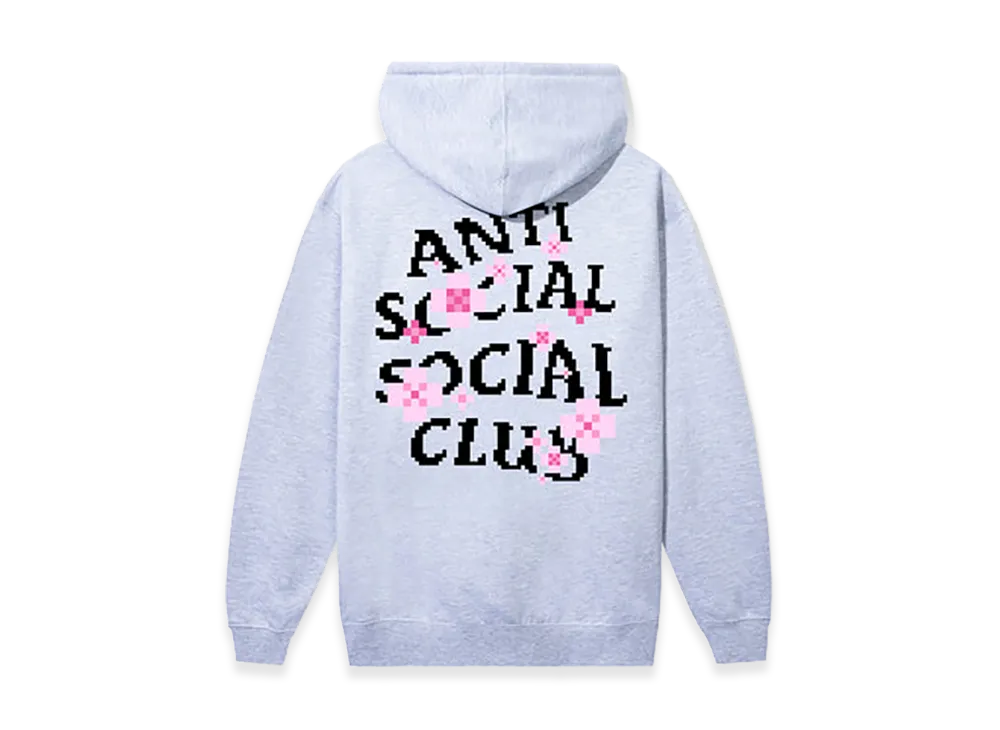 ANTI SOCIAL SOCIAL CLUB x Minecraft Cherry Blossom Hoodie "Grey"