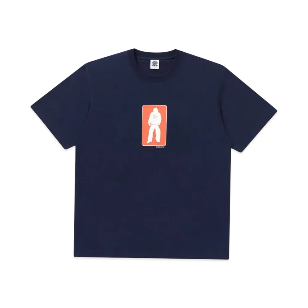 BlackEyePatch Worn Silhouette Tee Navy "Black"
