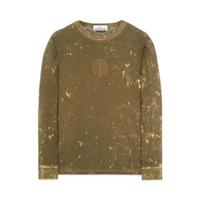 Stone Island 20245 OFF-DYE OVD TREATMENT_COMFORTABLE FIT "Dark Green Brown"