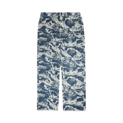 Supreme x HYSTERIC GLAMOUR Cars Baggy Jean "Navy"