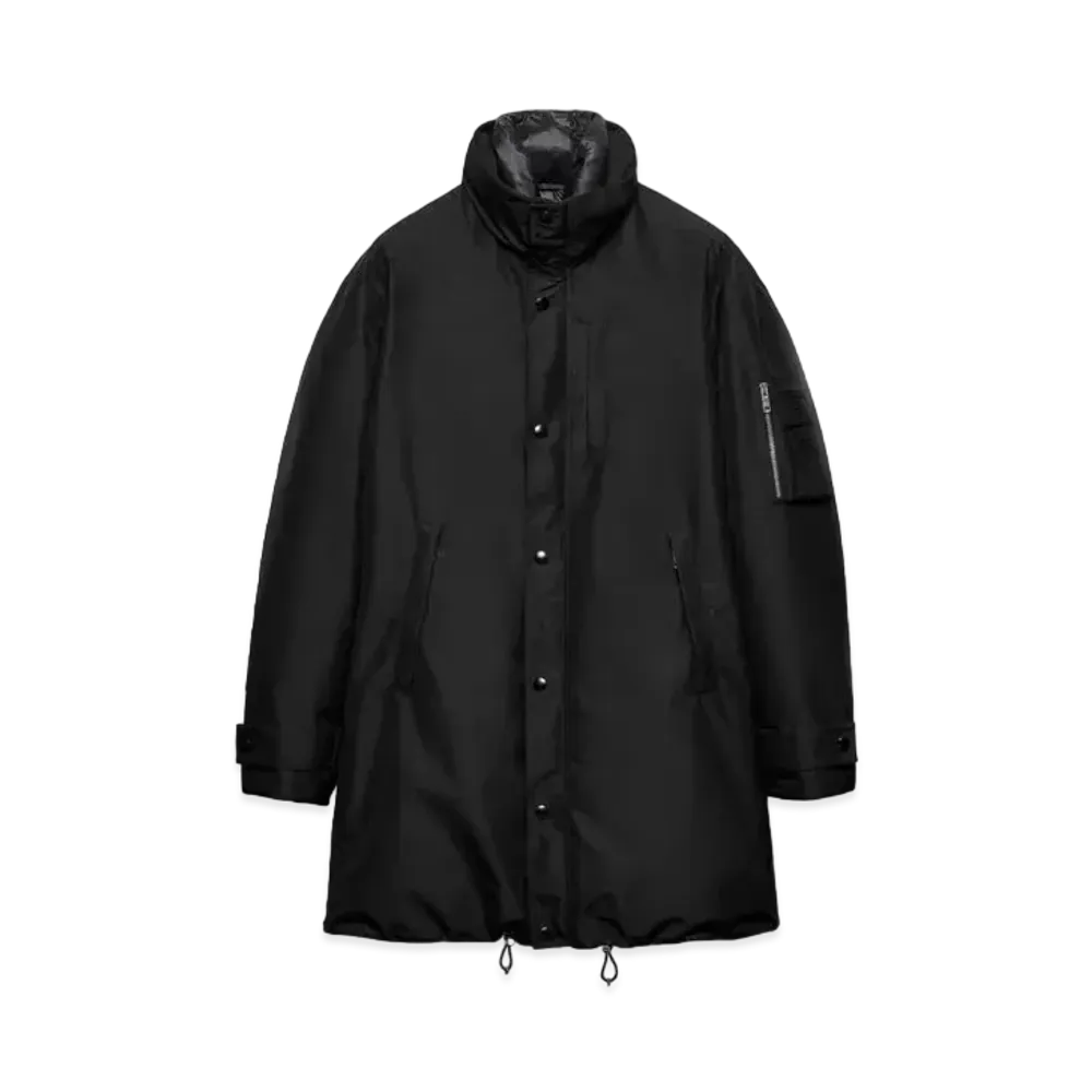 PRADA Men's Technical Fabric Down Coat "Black"