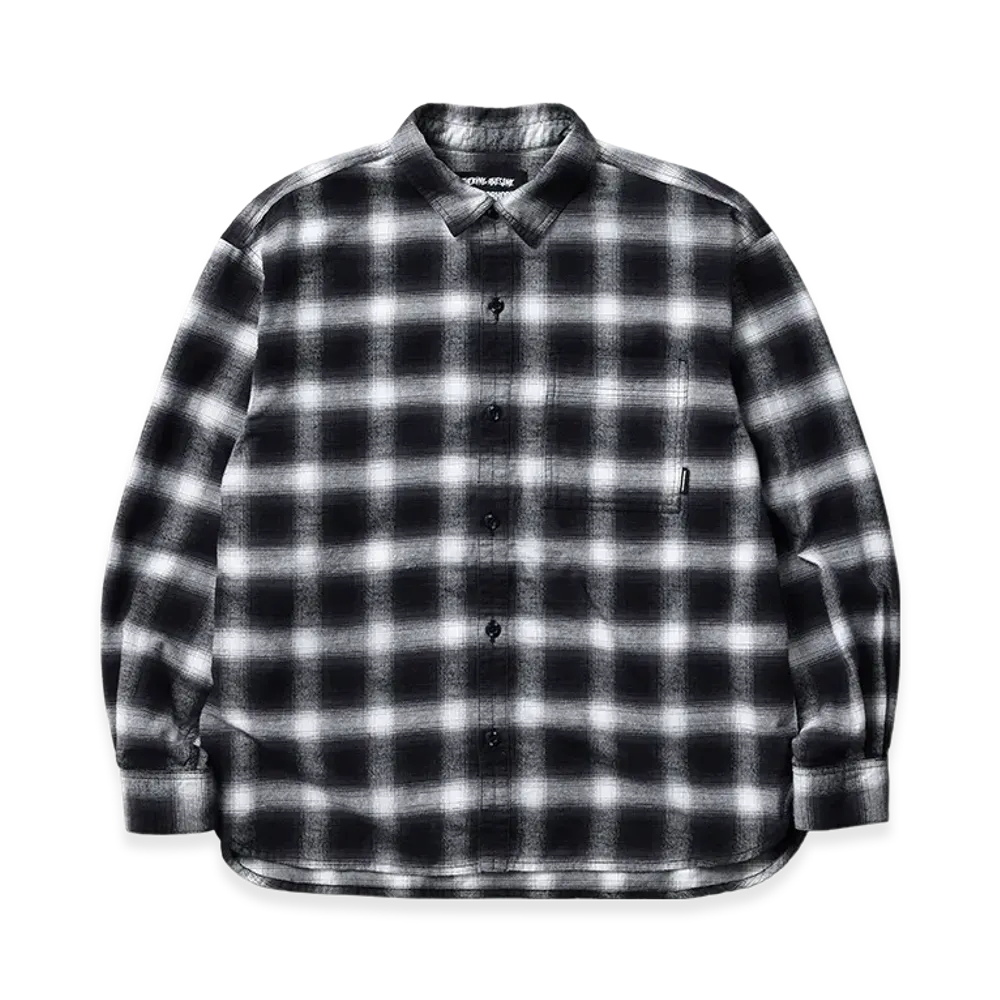 NEIGHBORHOOD x Fucking Awesome Hombre Check Shirt LS "Black"