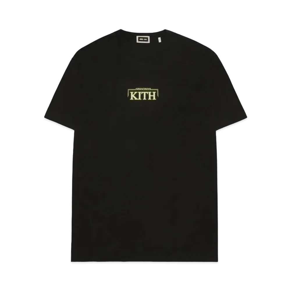 Kith x STAR WARS Green Glow Vintage Tee "Black"