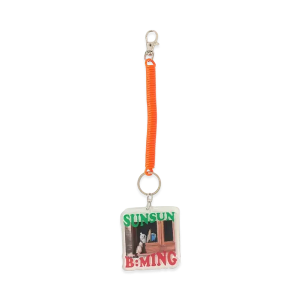B:MING by BEAMS x PUPPET SUNSUN / Photo Key Chain "BakeryShop"