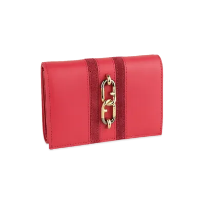 FURLA Sirena M Compact Wallet "Pink"