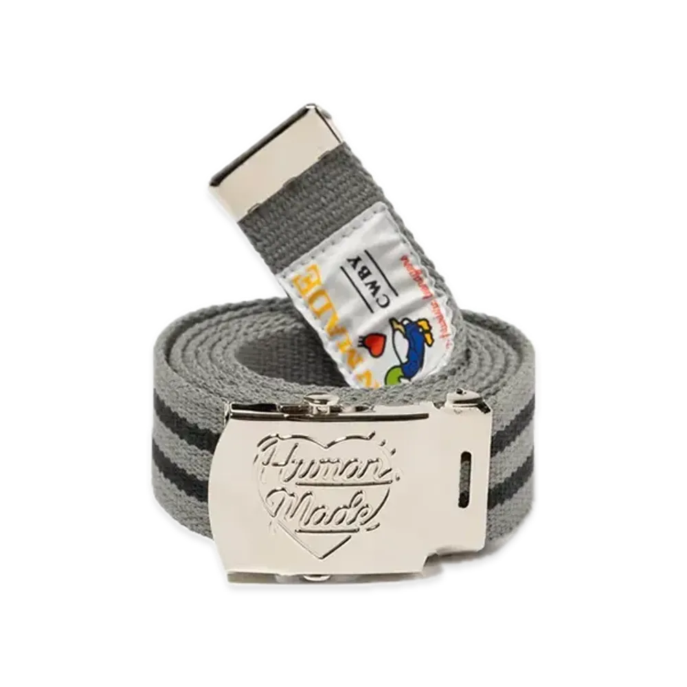 HUMAN MADE Web Belt "Gray"