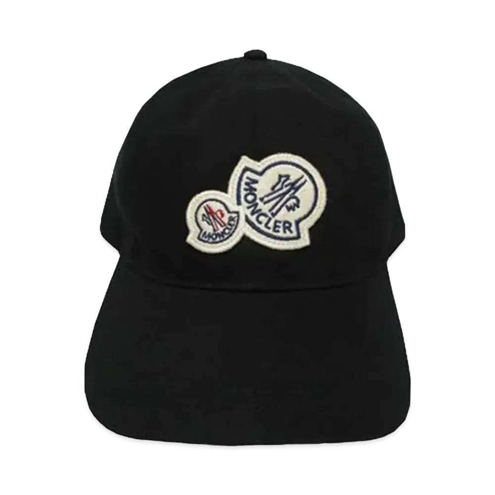 MONCLER Logo Cap "Black"