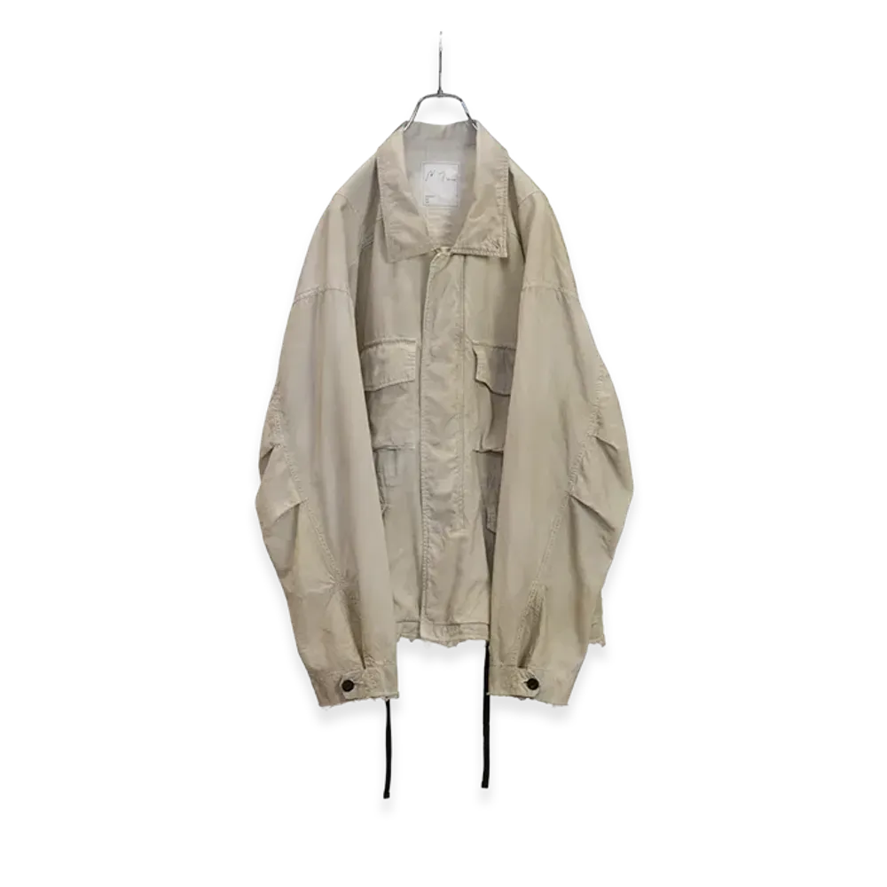 ANCELLM Aging Field Jacket "White"