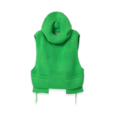 BED J.W. FORD Balaclava Vest "Green"