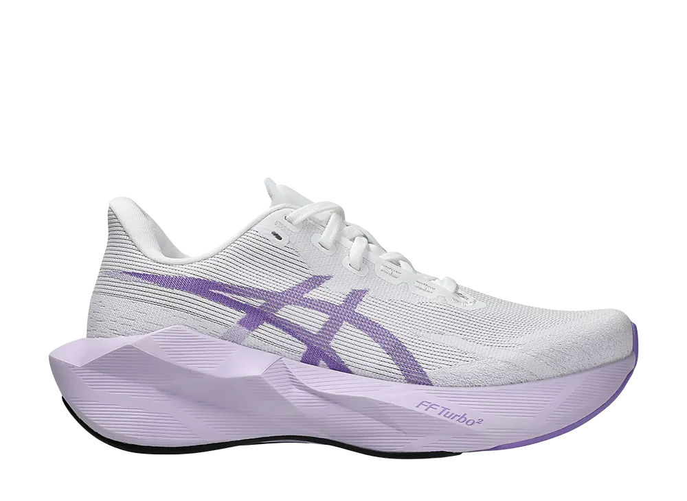 Asics Women's Novablast 6 "White/Purple"
