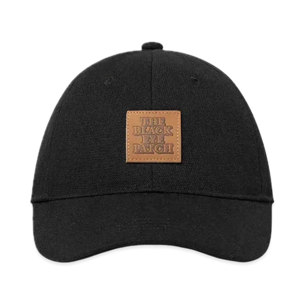 BlackEyePatch Leather Patched Og Label 6 Panel Duck Cap "Black"