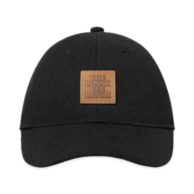 BlackEyePatch Leather Patched Og Label 6 Panel Duck Cap "Black"