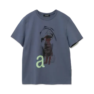 UNDERCOVER Cotton T-Shirt "Blue Purple"