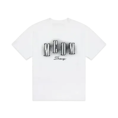MR. ENJOY DA MONEY Neon Light Embroidery Short Sleeves "White"