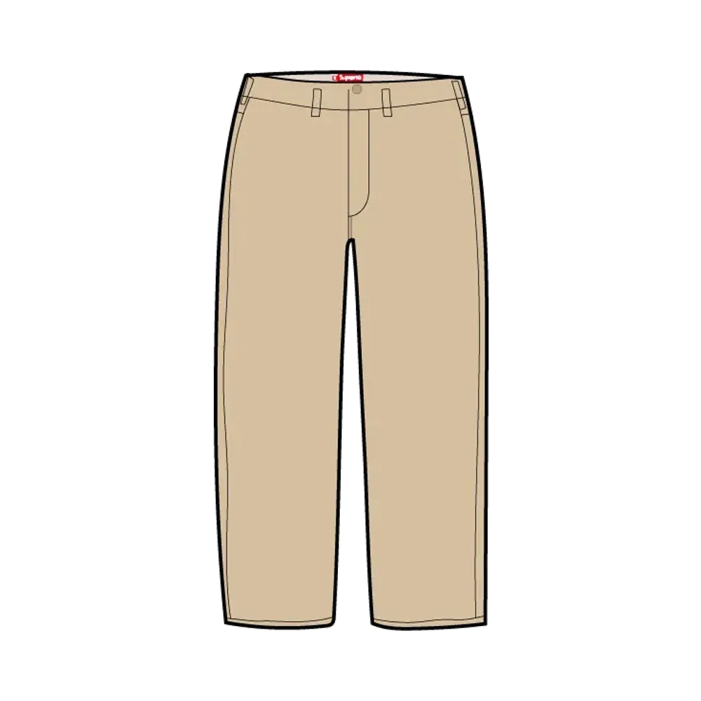 Supreme Chino Pant (25FW) "Tan"
