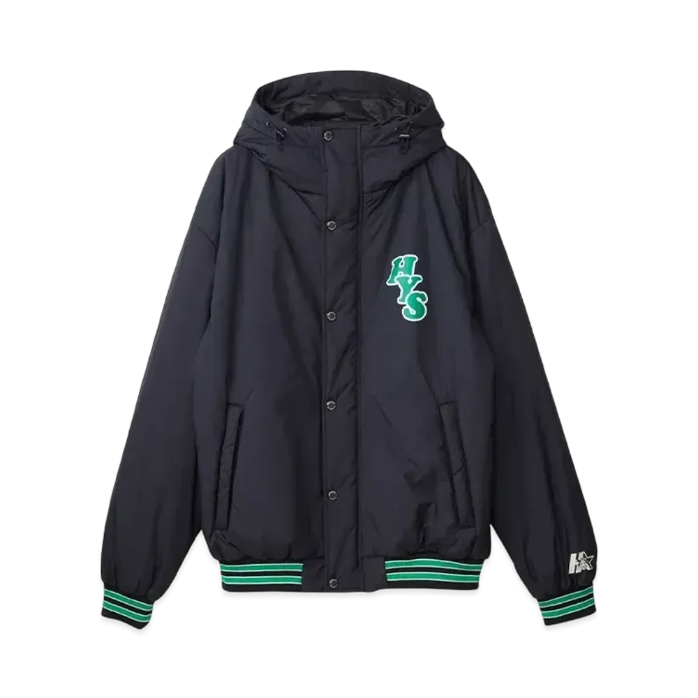 HYSTERIC GLAMOUR Hysteric Rollers Hooded Blouson "Black"