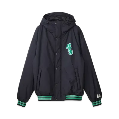 HYSTERIC GLAMOUR Hysteric Rollers Hooded Blouson "Black"