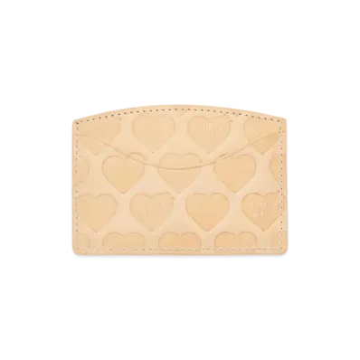 HUMAN MADE Leather Card Case "Beige"