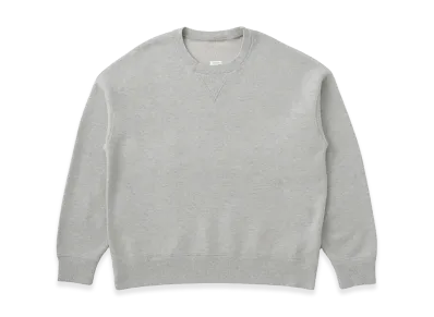 visvim Jumbo SB Sweat L/S (Fine Wool) "Grey"