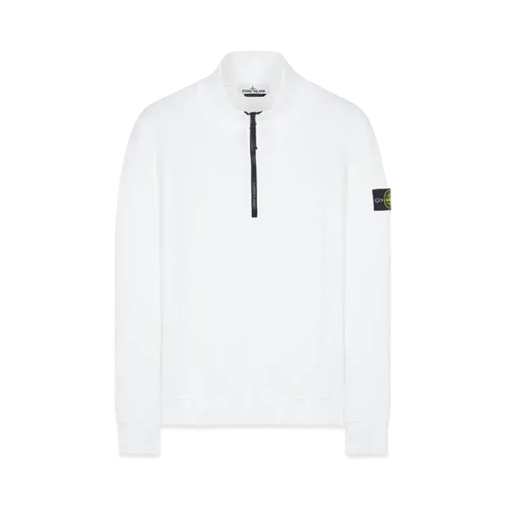 Stone Island 61920 BRUSHED COTTON FLEECE "White"