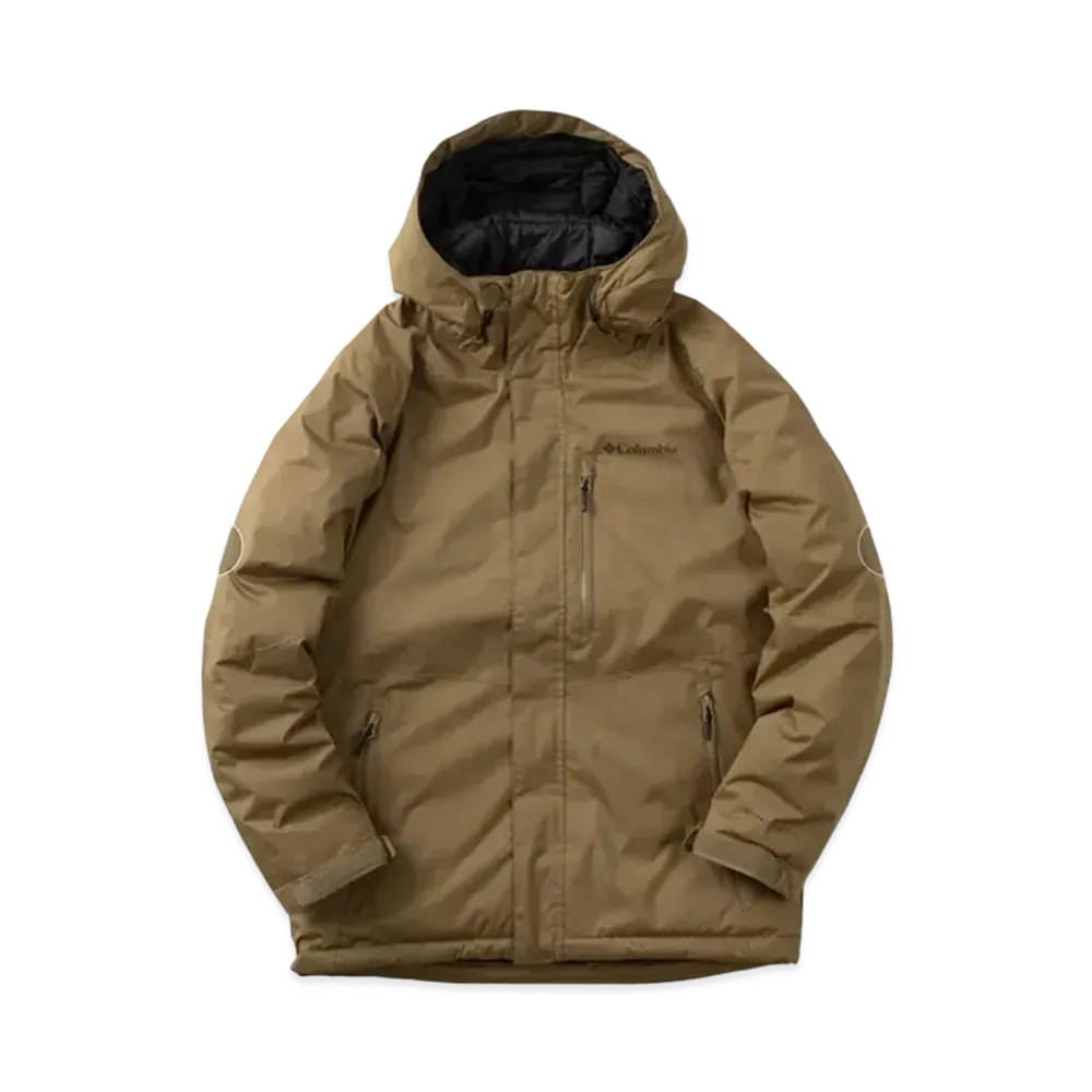 Columbia One-Point Logo Design Oak Harbor Insulated Jacket "Camel"