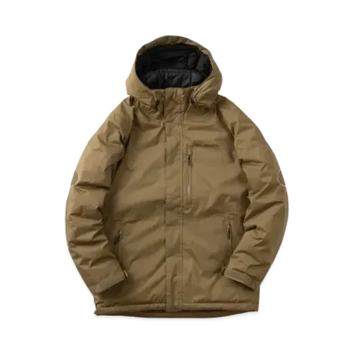 Columbia One-Point Logo Design Oak Harbor Insulated Jacket "Camel"